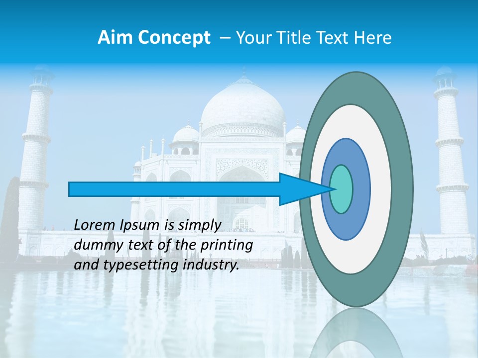 Sunrise World Agra PowerPoint Template