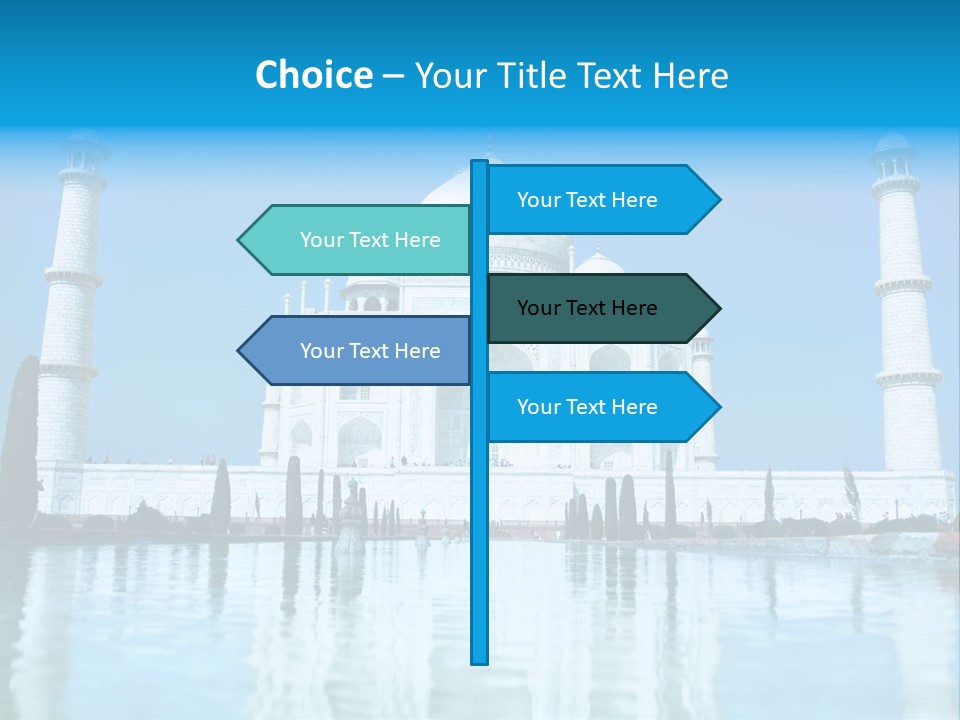 Sunrise World Agra PowerPoint Template