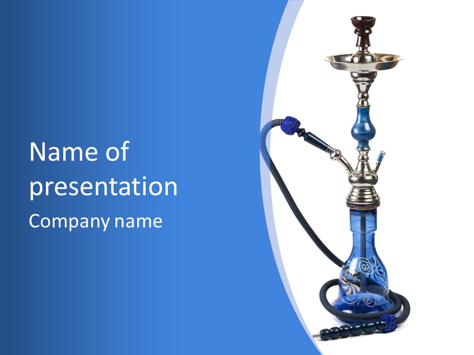 Tobacco Recreation Arabic PowerPoint Template