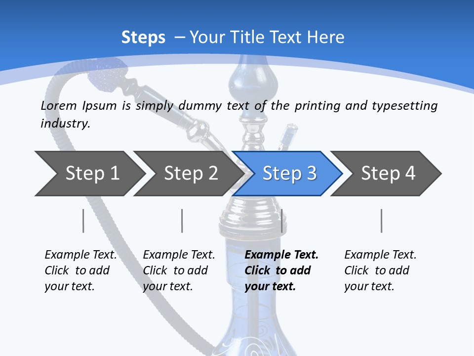Tobacco Recreation Arabic PowerPoint Template
