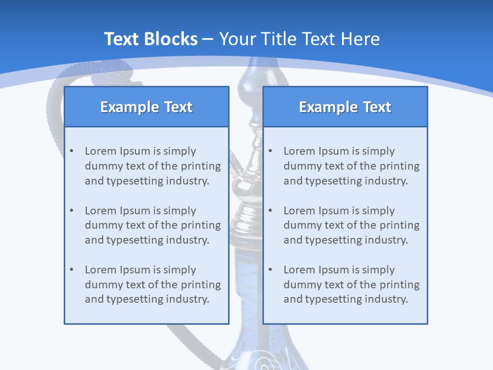 Tobacco Recreation Arabic PowerPoint Template