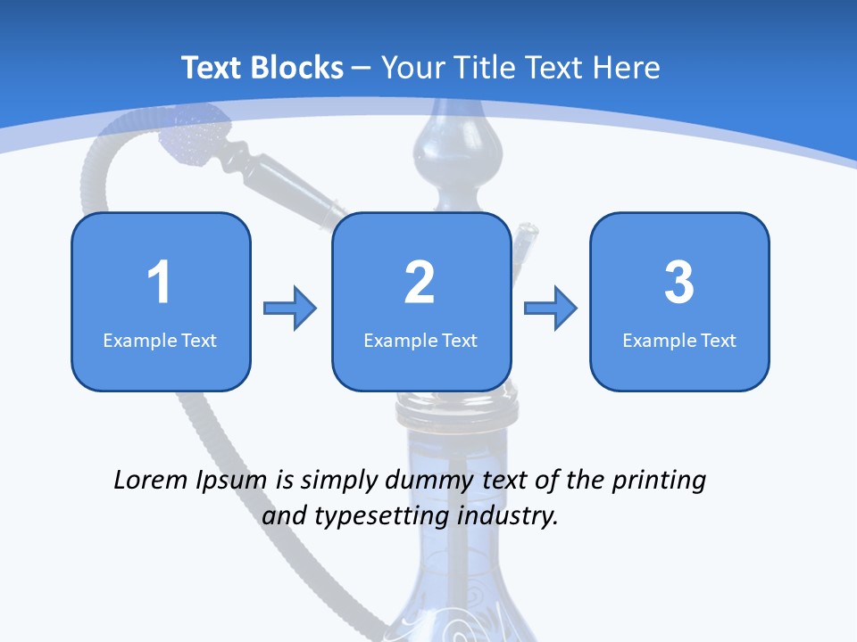 Tobacco Recreation Arabic PowerPoint Template