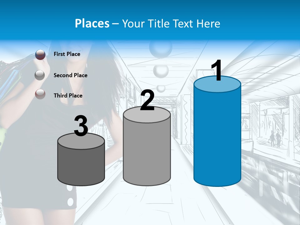 Draw Retail Purchase PowerPoint Template
