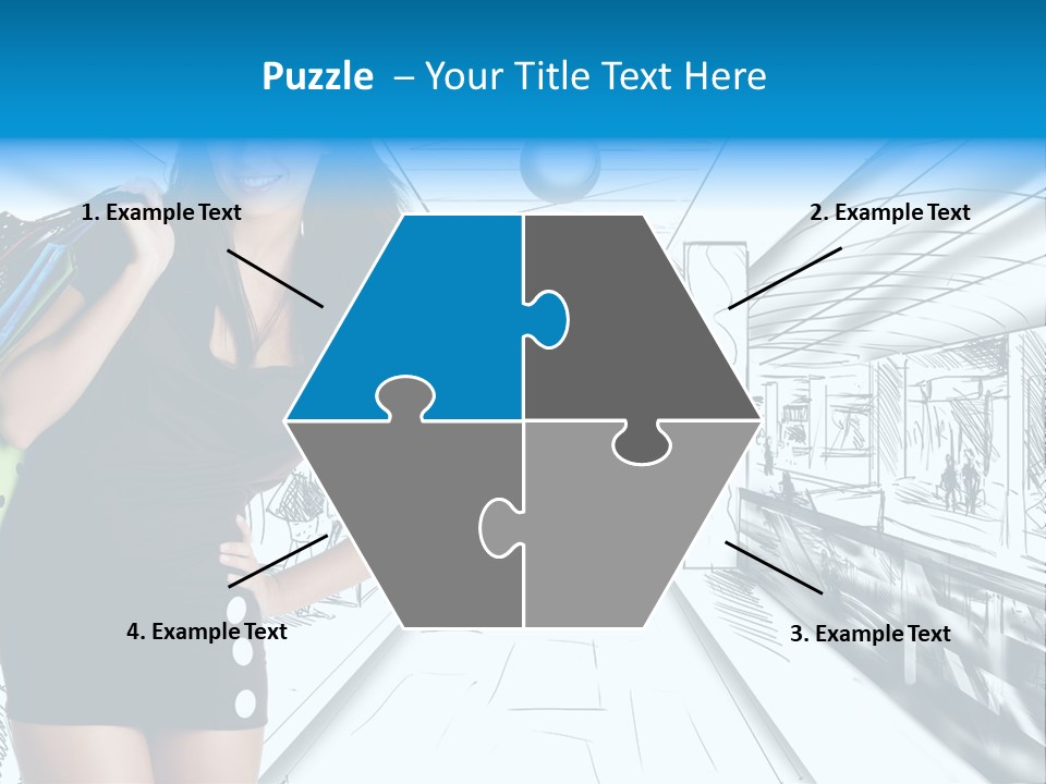 Draw Retail Purchase PowerPoint Template