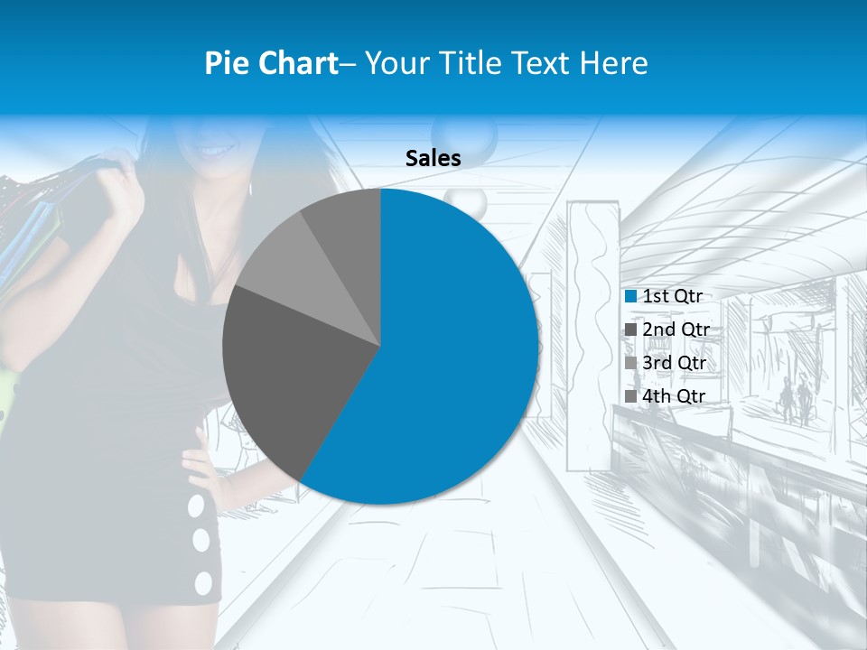 Draw Retail Purchase PowerPoint Template