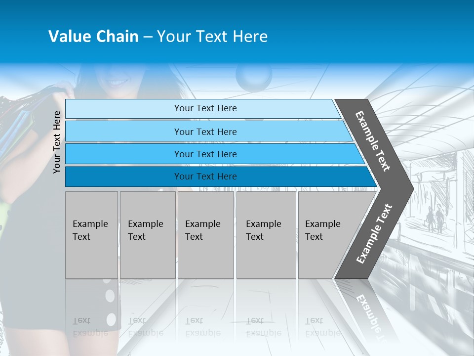 Draw Retail Purchase PowerPoint Template