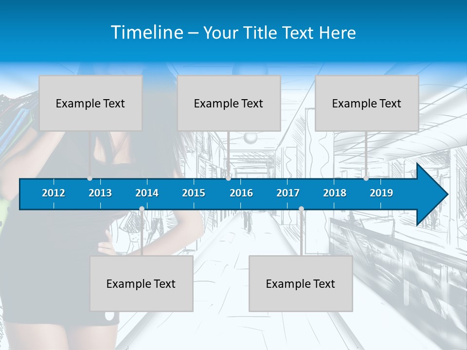 Draw Retail Purchase PowerPoint Template