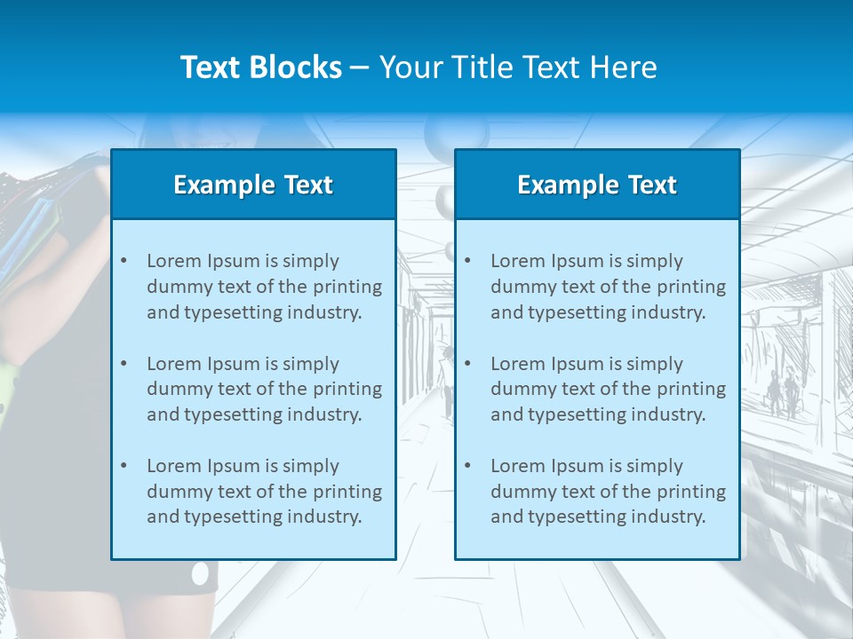 Draw Retail Purchase PowerPoint Template