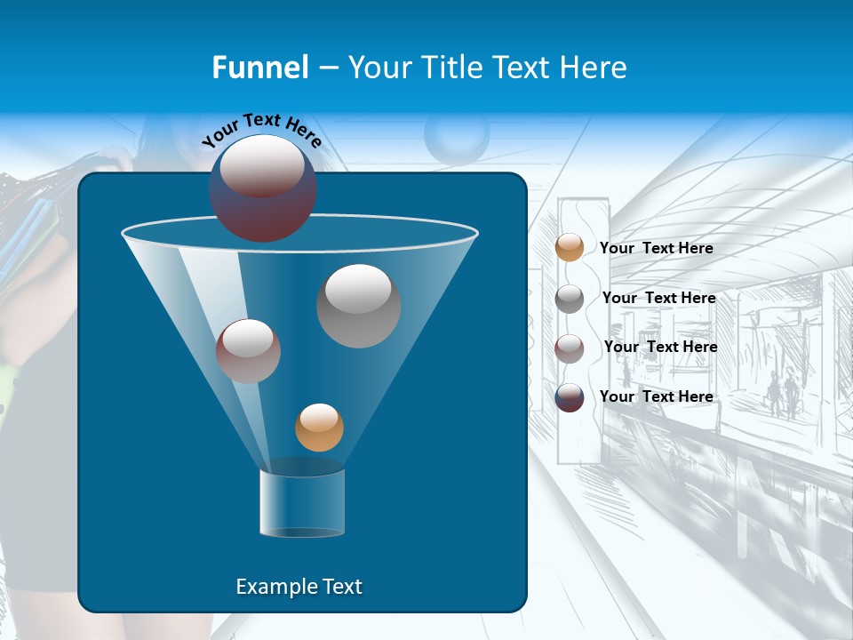 Draw Retail Purchase PowerPoint Template