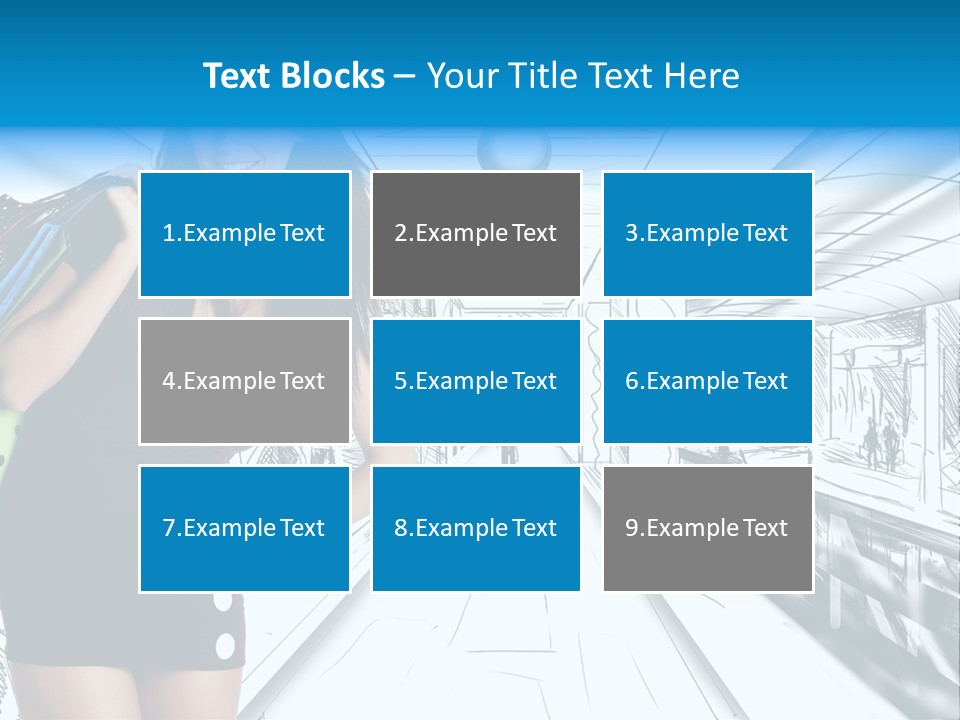 Draw Retail Purchase PowerPoint Template