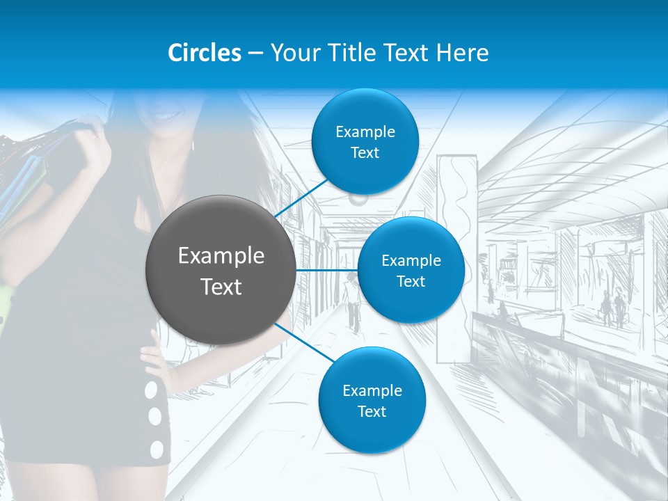 Draw Retail Purchase PowerPoint Template