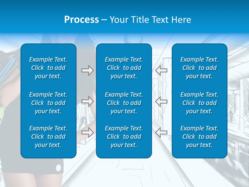 Draw Retail Purchase PowerPoint Template