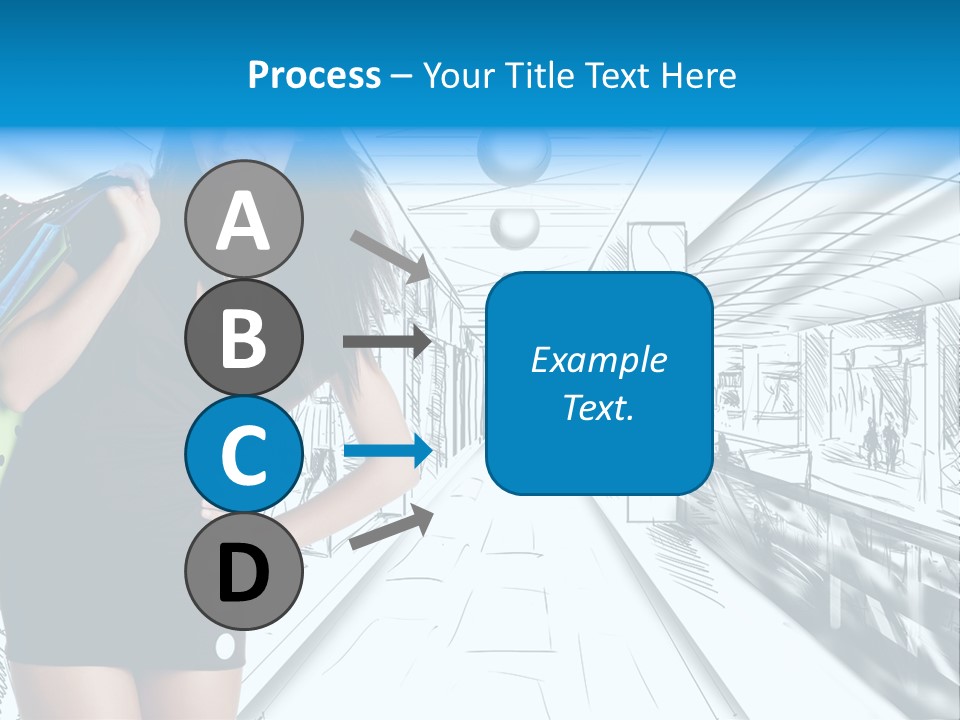 Draw Retail Purchase PowerPoint Template