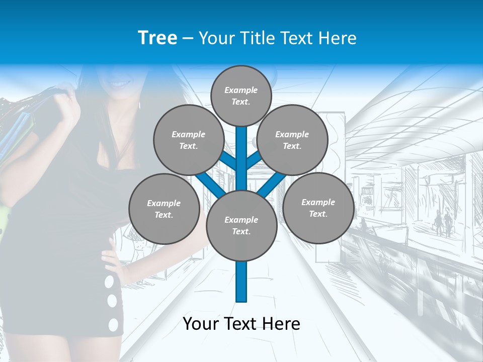 Draw Retail Purchase PowerPoint Template