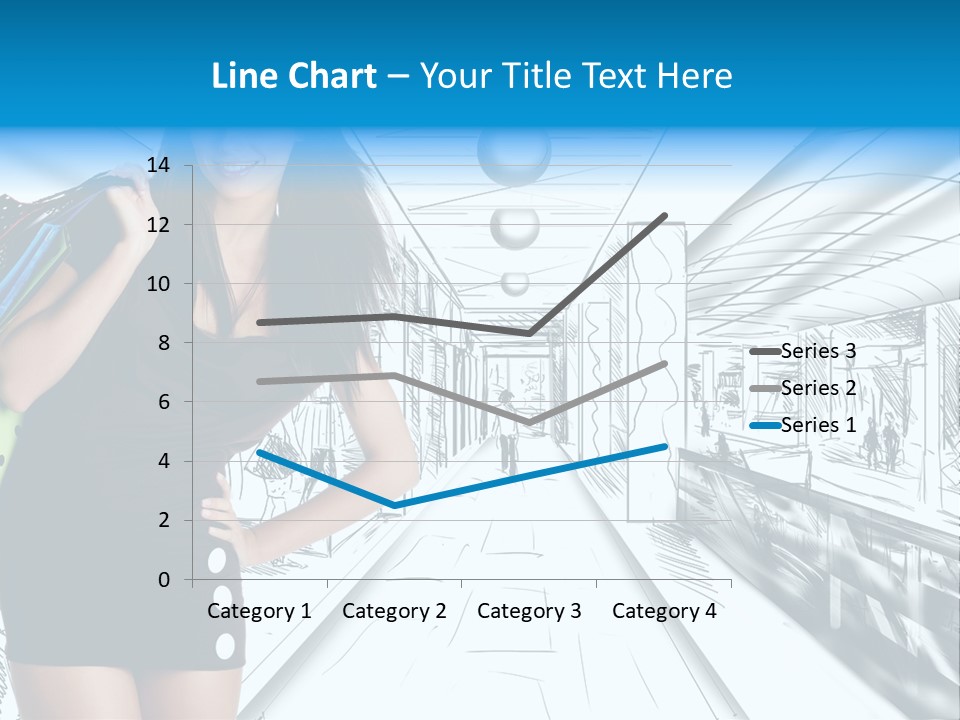 Draw Retail Purchase PowerPoint Template