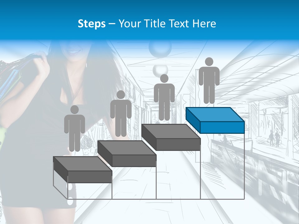 Draw Retail Purchase PowerPoint Template