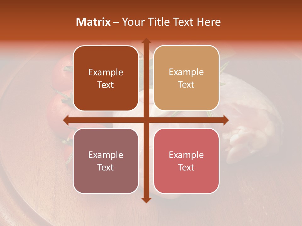 Poultry Dish Diet PowerPoint Template