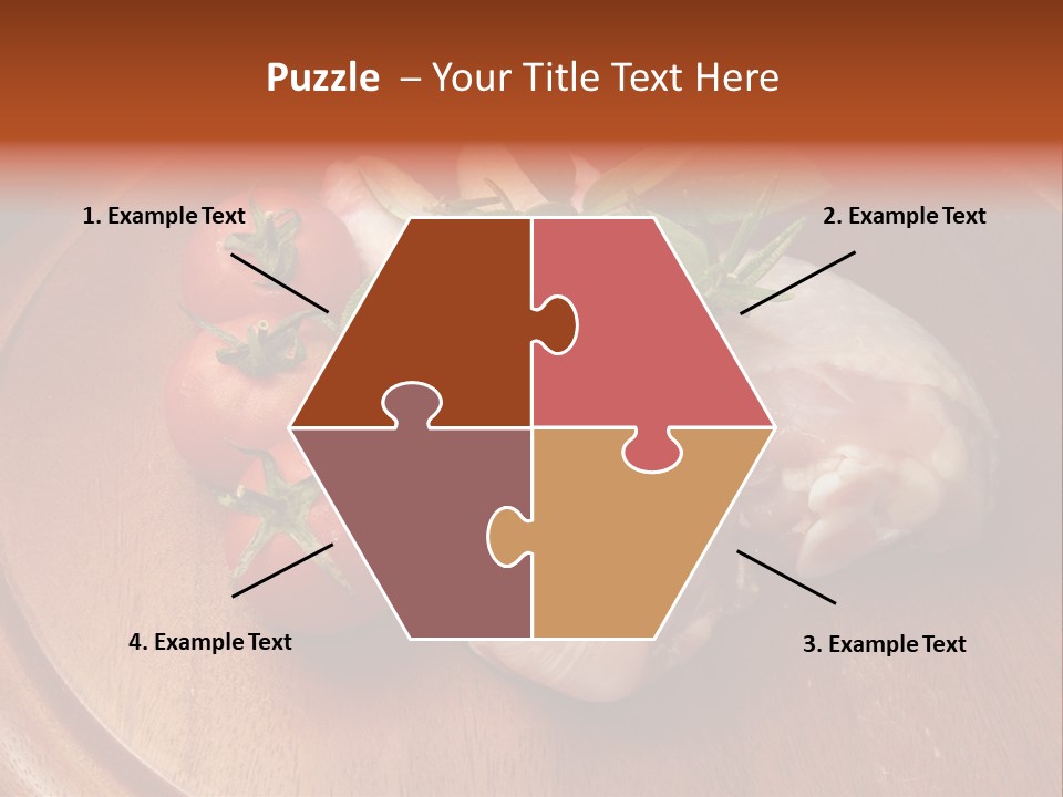 Poultry Dish Diet PowerPoint Template