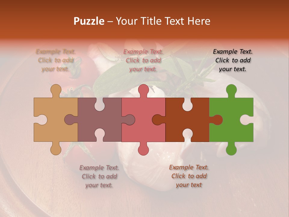 Poultry Dish Diet PowerPoint Template