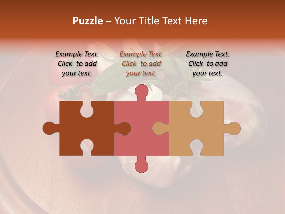 Poultry Dish Diet PowerPoint Template