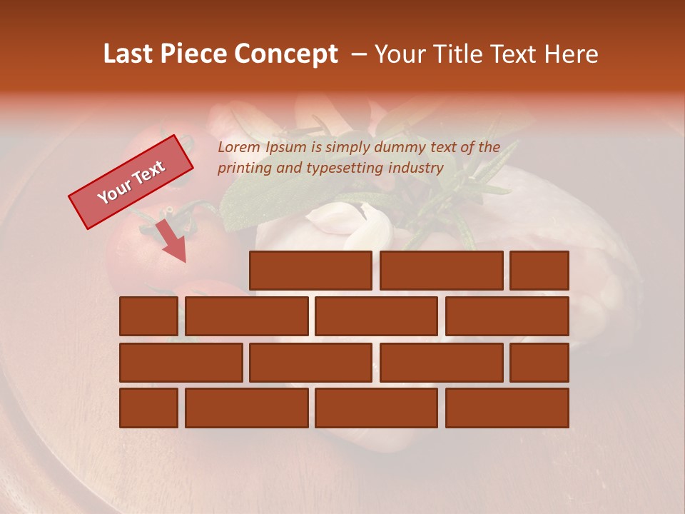 Poultry Dish Diet PowerPoint Template