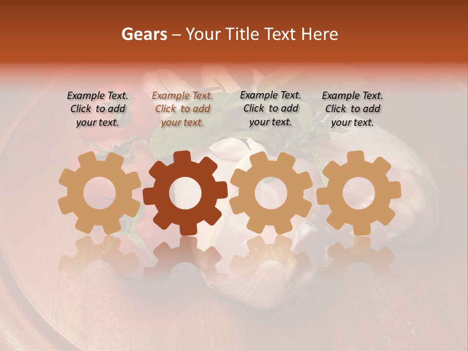 Poultry Dish Diet PowerPoint Template