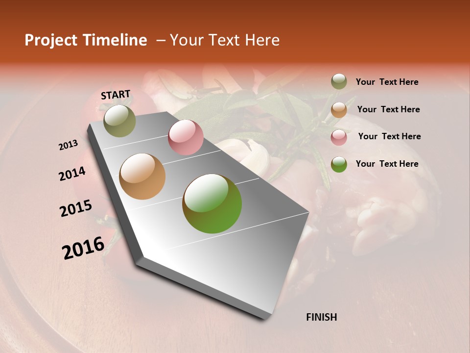 Poultry Dish Diet PowerPoint Template