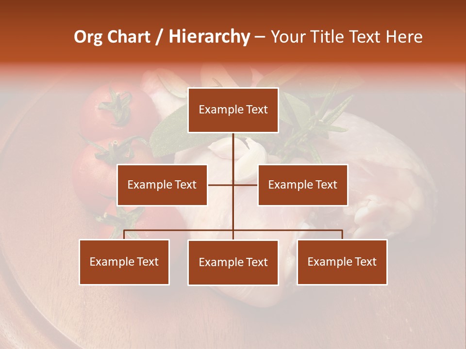 Poultry Dish Diet PowerPoint Template
