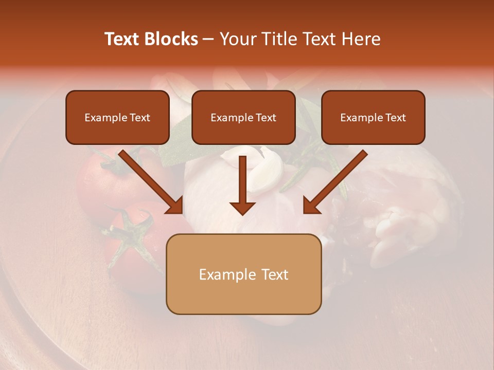 Poultry Dish Diet PowerPoint Template