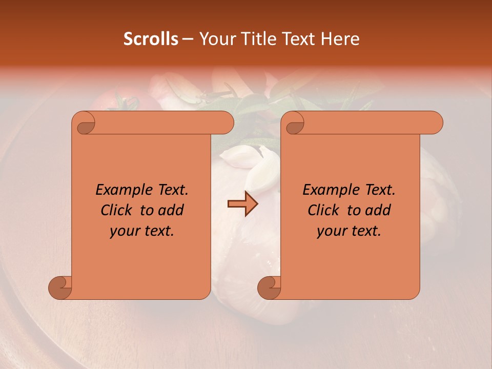 Poultry Dish Diet PowerPoint Template