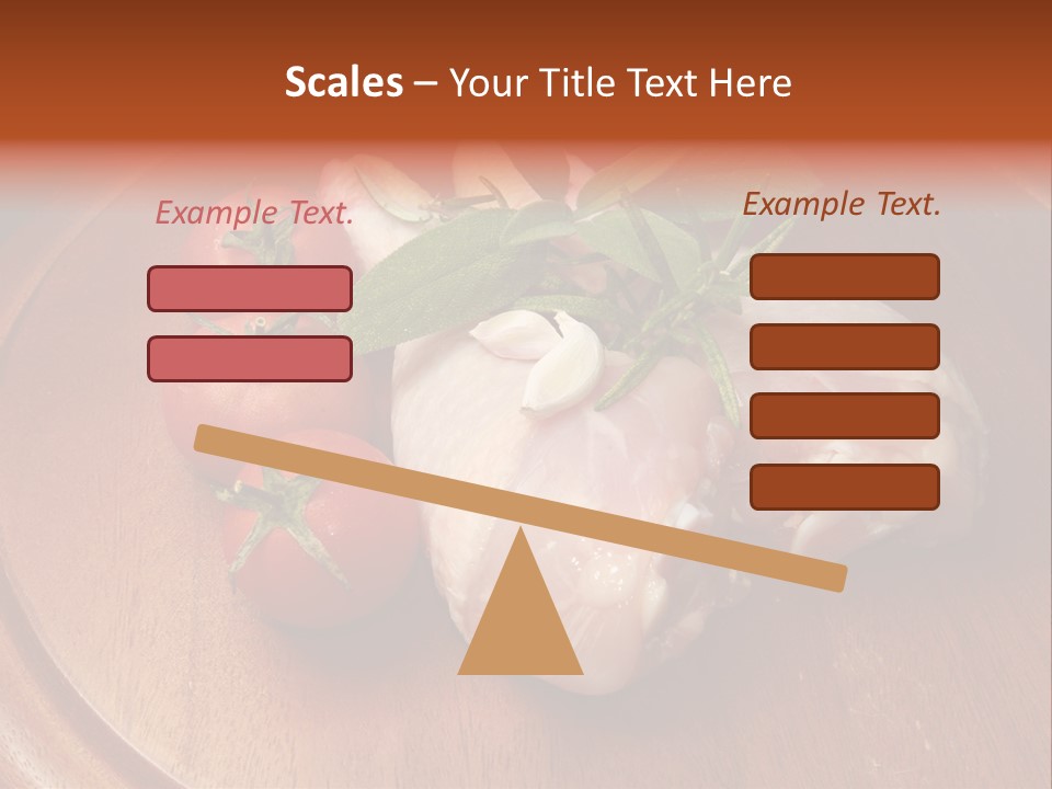Poultry Dish Diet PowerPoint Template