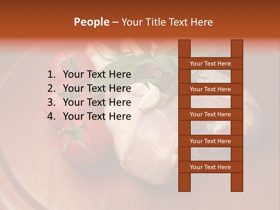 Poultry Dish Diet PowerPoint Template