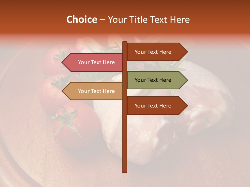 Poultry Dish Diet PowerPoint Template