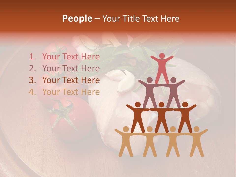 Poultry Dish Diet PowerPoint Template