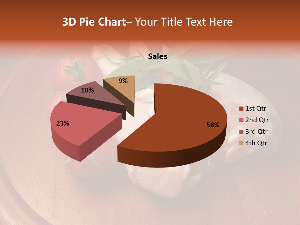 Poultry Dish Diet PowerPoint Template