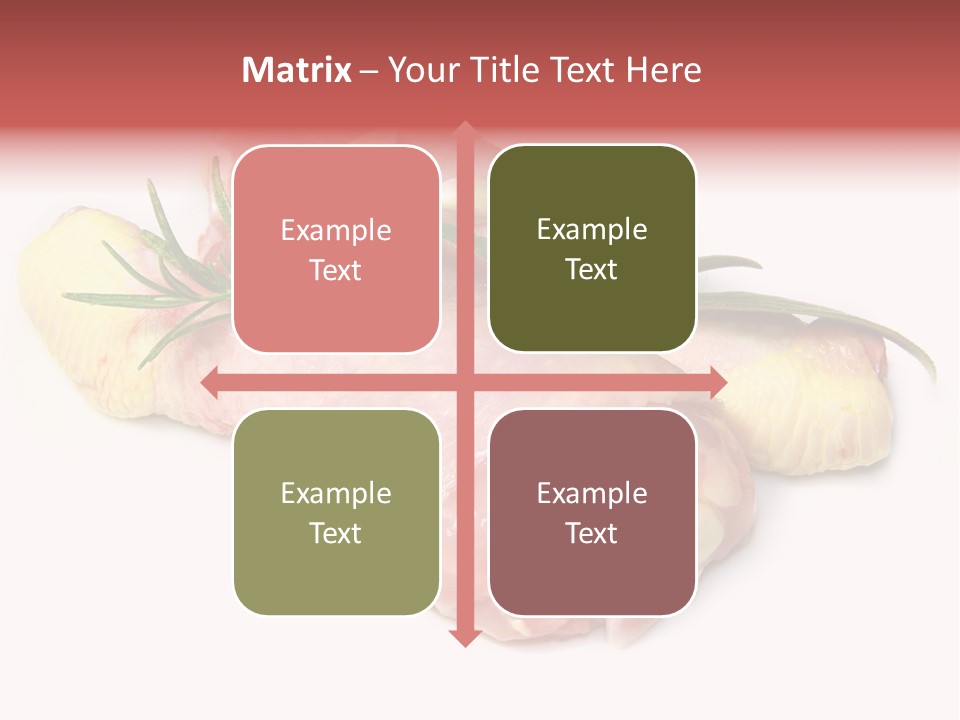 Protein Calorie Uncooked PowerPoint Template