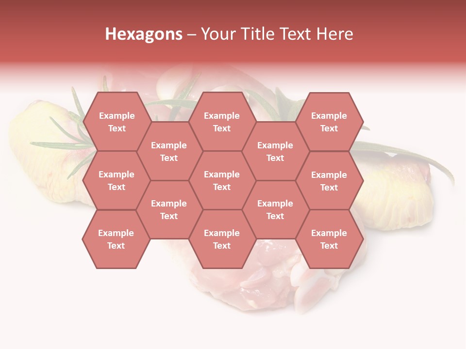 Protein Calorie Uncooked PowerPoint Template