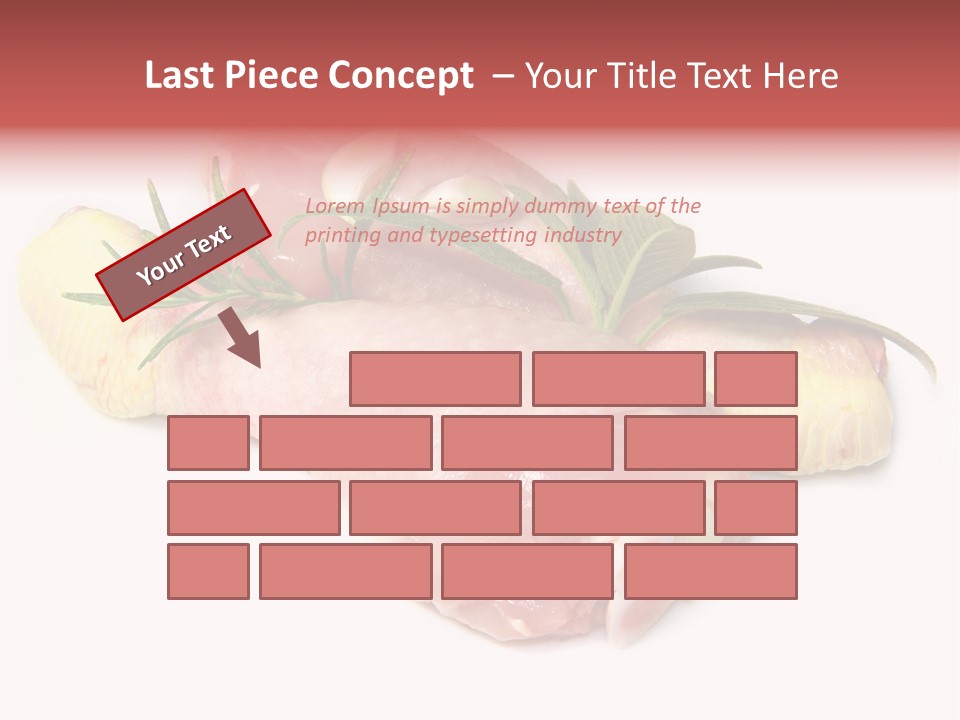 Protein Calorie Uncooked PowerPoint Template