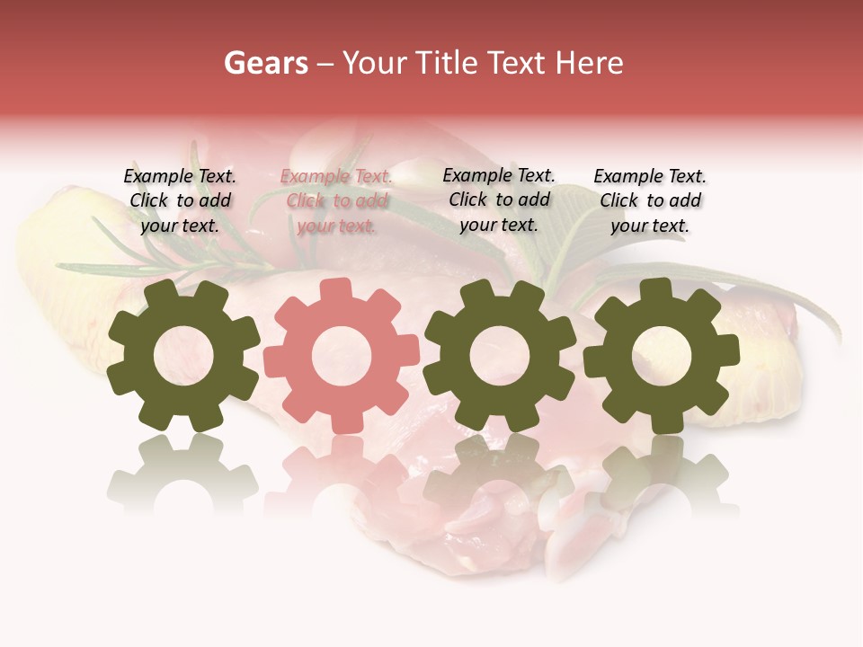 Protein Calorie Uncooked PowerPoint Template