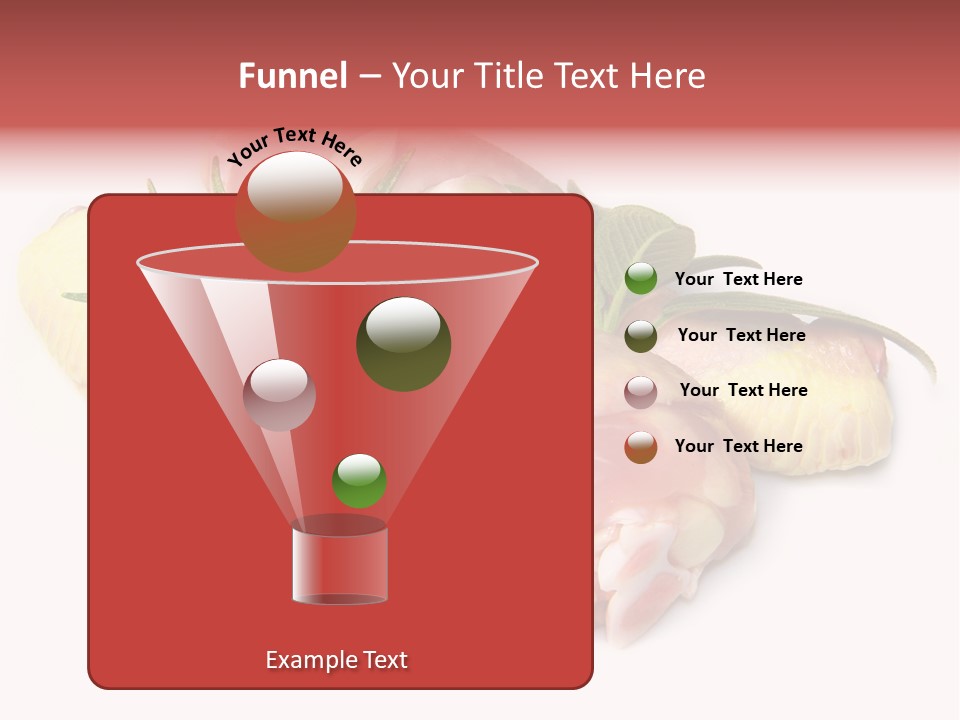 Protein Calorie Uncooked PowerPoint Template