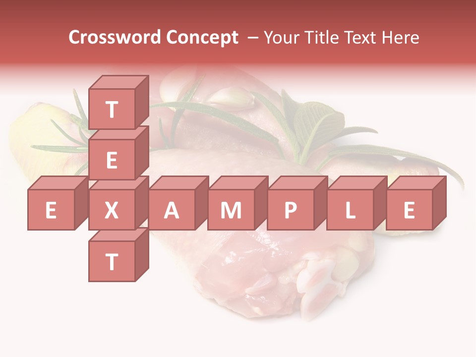 Protein Calorie Uncooked PowerPoint Template