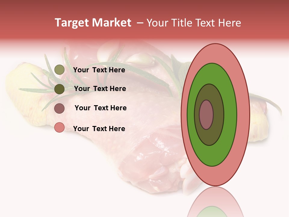 Protein Calorie Uncooked PowerPoint Template