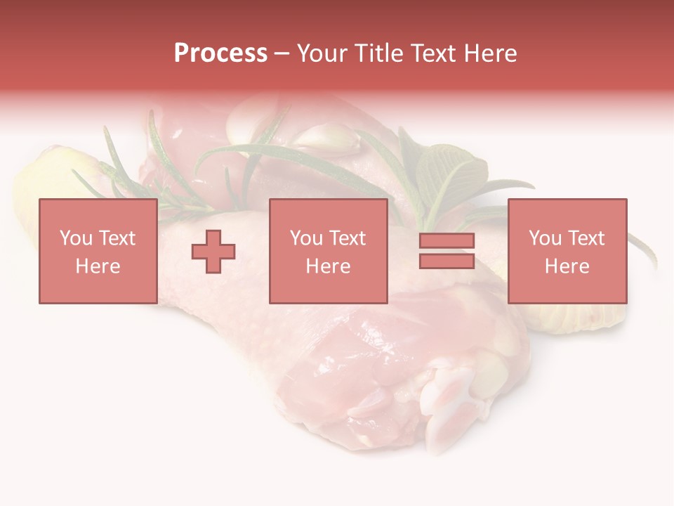 Protein Calorie Uncooked PowerPoint Template