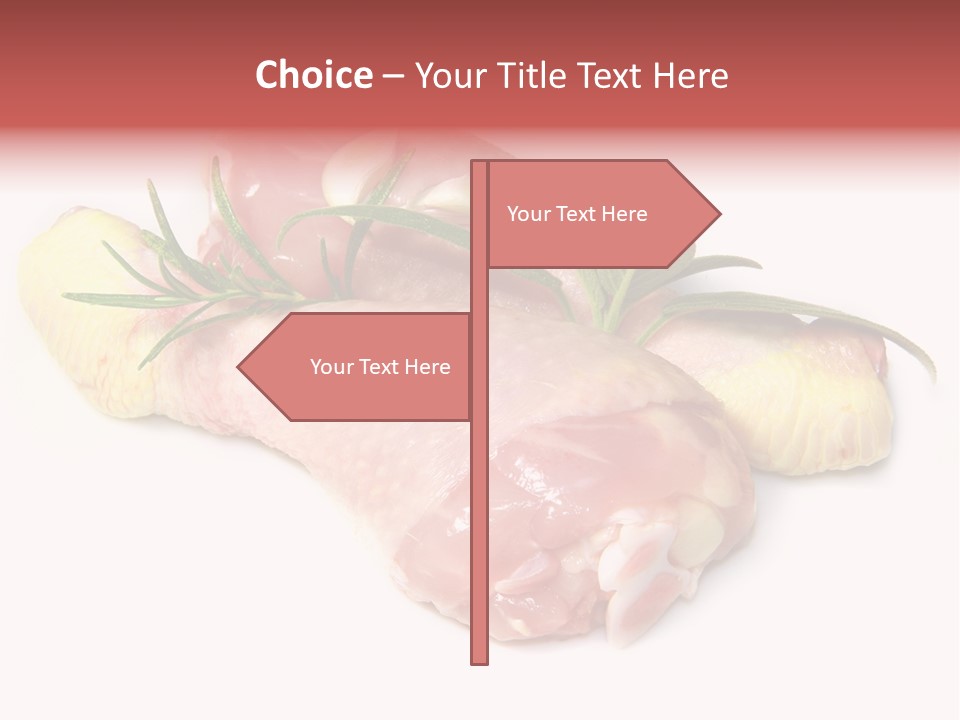 Protein Calorie Uncooked PowerPoint Template