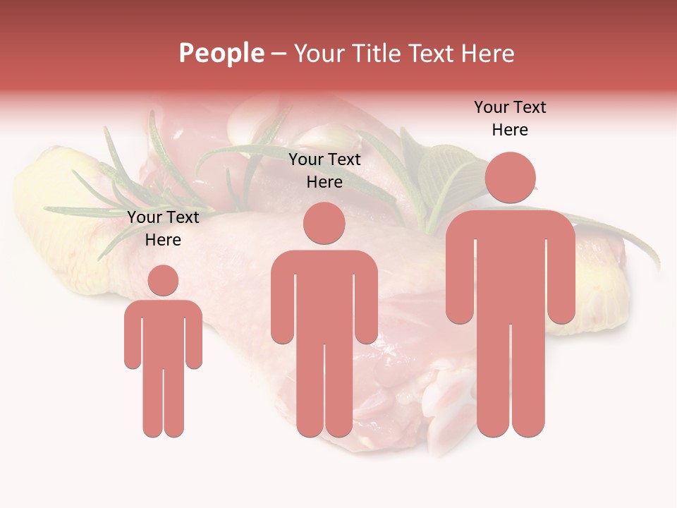 Protein Calorie Uncooked PowerPoint Template