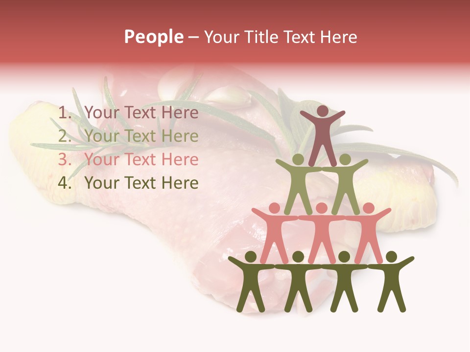 Protein Calorie Uncooked PowerPoint Template