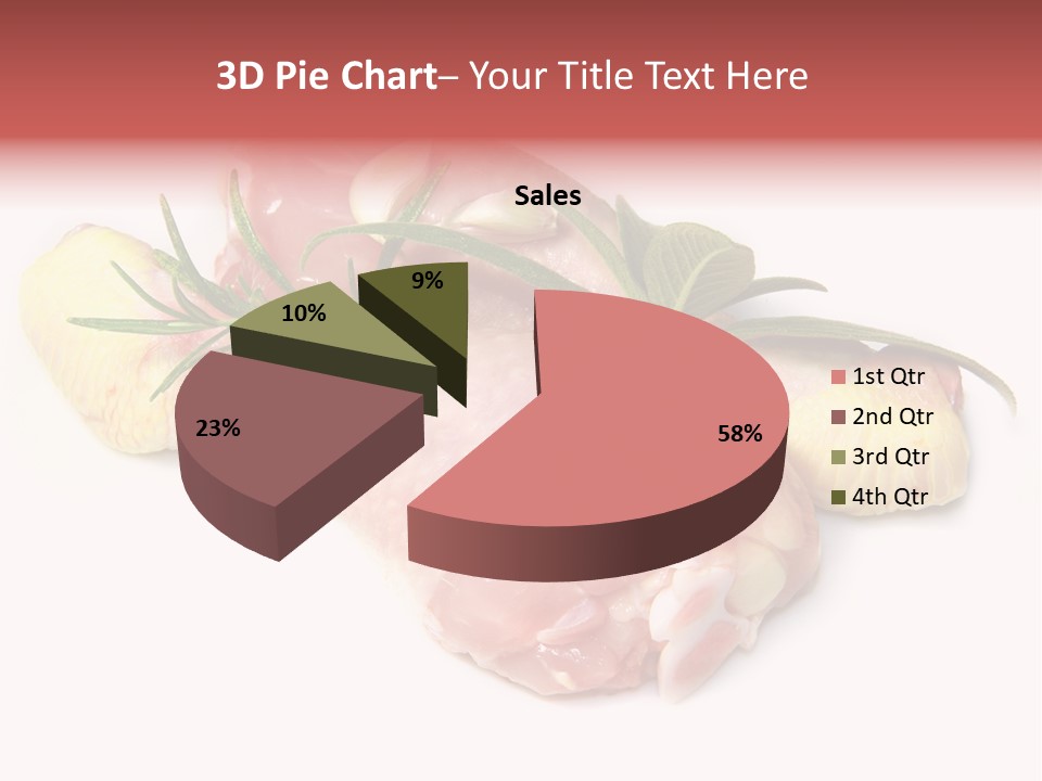 Protein Calorie Uncooked PowerPoint Template