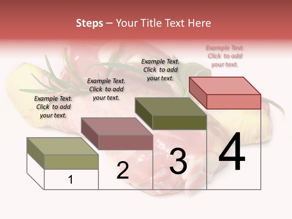 Protein Calorie Uncooked PowerPoint Template