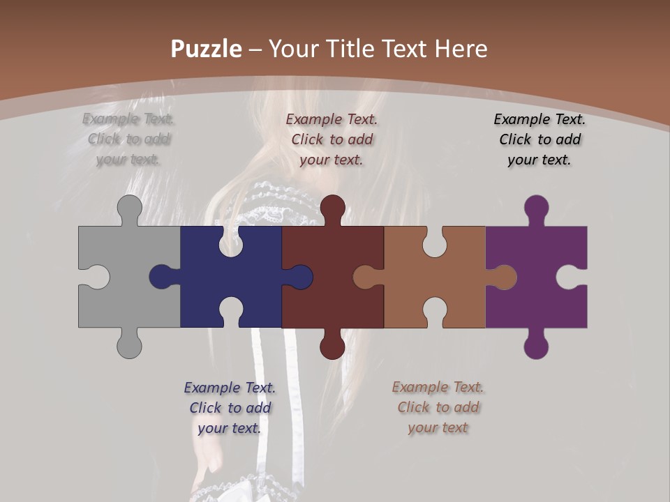 Stylish Girl Beauty PowerPoint Template