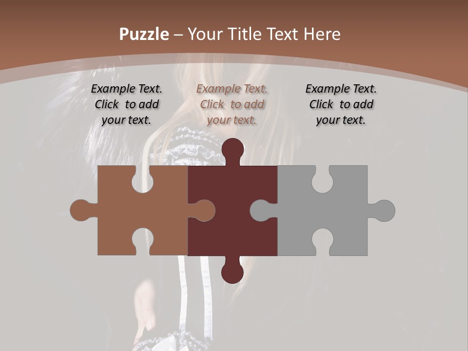 Stylish Girl Beauty PowerPoint Template